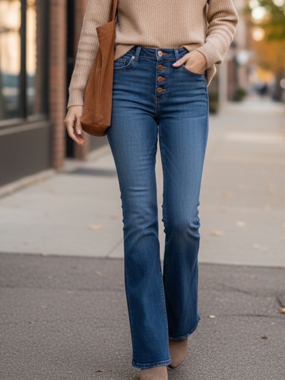 MADEWELL FLEA MARKET FLARES BOOTCUT FLARE LEG JEAN SIZE 26 BUTTON FLY BOHO FLARE